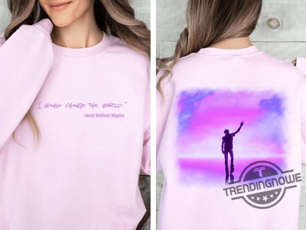 Juice Wrld I Wanna Change The World Sweatshirt Inspirational And Stylish Fan Gear trendingnowe 3