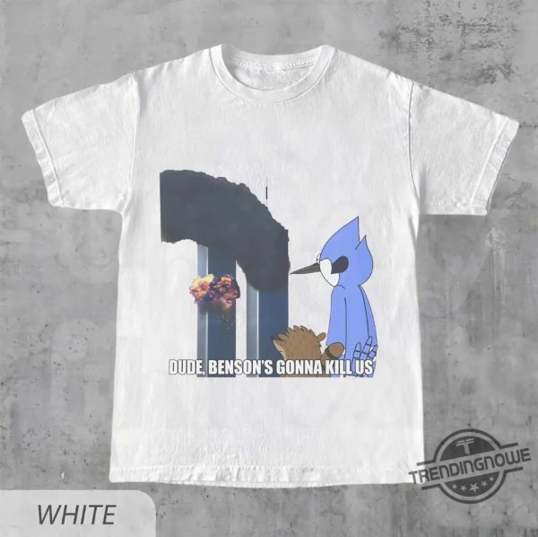 Regular Show 911 Meme Shirt Bold And Controversial Graphic Tee For Fans trendingnowe 1