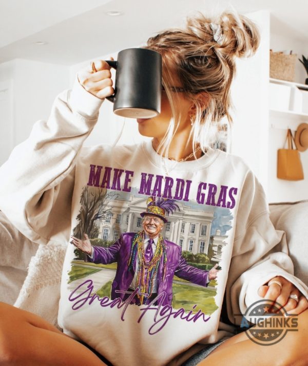 trump mardi gras shirt make mardi gras great again funny donald trump gift