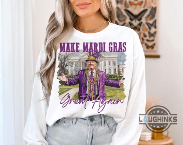 trump mardi gras shirt make mardi gras great again funny donald trump gift