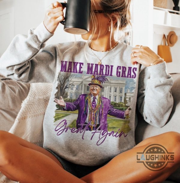 trump mardi gras shirt make mardi gras great again funny donald trump gift