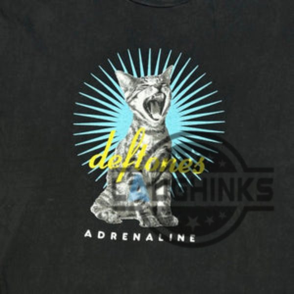 vintage 90s deftones adrenaline shirt reprinted