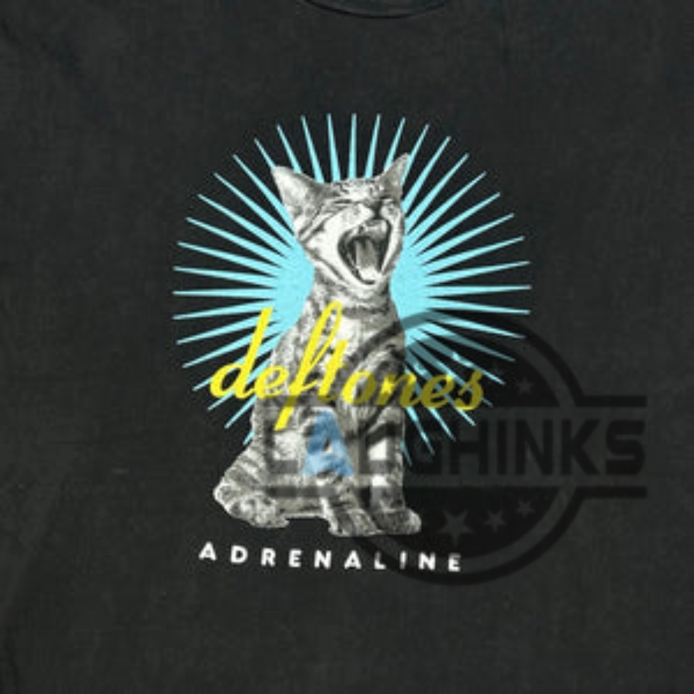 Vintage 90S Deftones Adrenaline Shirt Reprinted