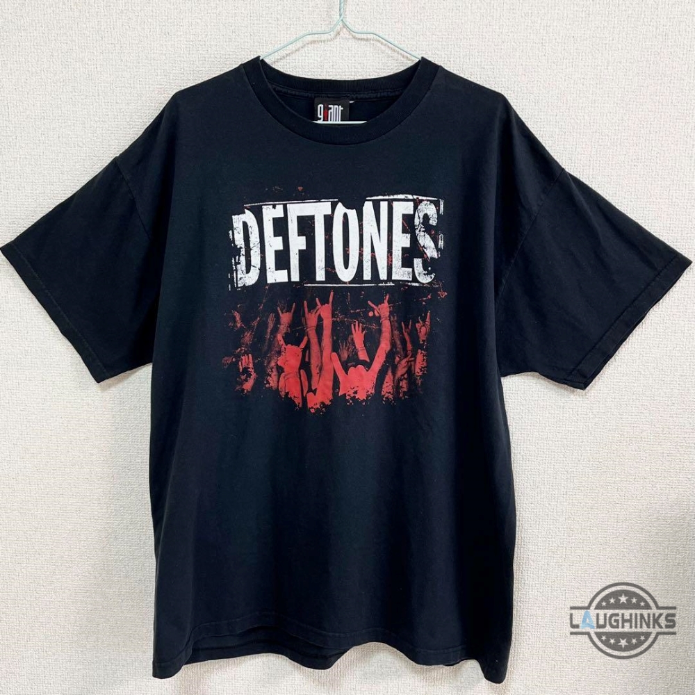 Black Deftones Shirt Reprinted