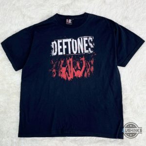 black deftones shirt reprinted