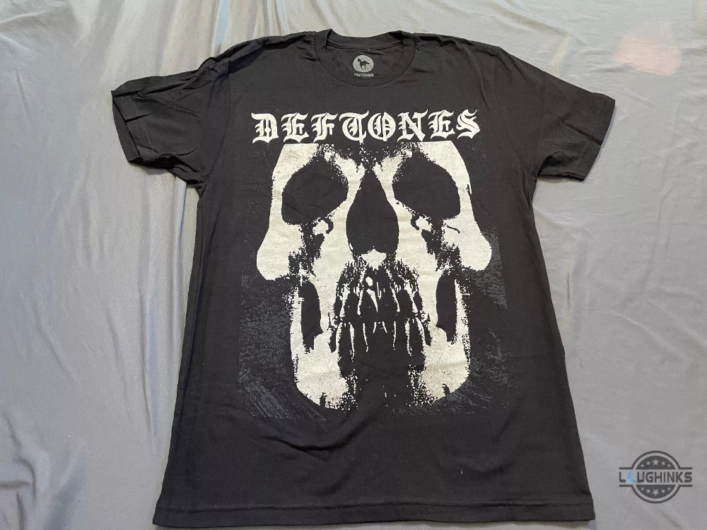 Deftones Skull Shirt Reprinted