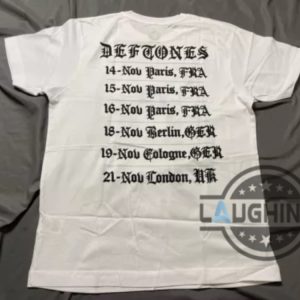 deftones skull shirt reprinted