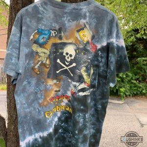 vintage pirates of the caribbean disney shirt reprinted