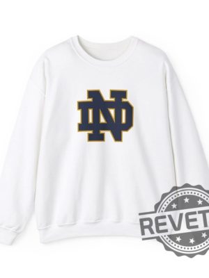 Notre Dame Fighting Irish Football Crewneck Shirt Hoodie Sweatshirt Tee Gift For Him Her Birthday Pullover Hoodies Unique revetee 1 1