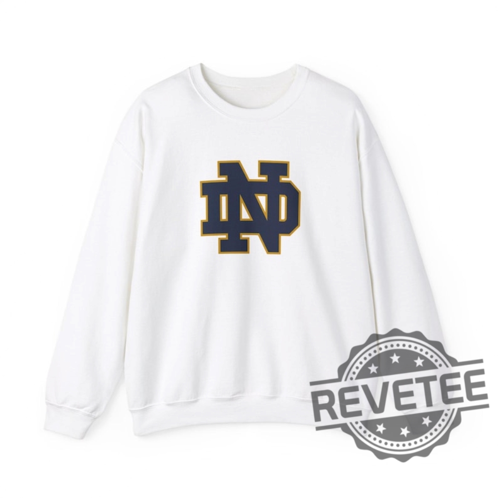 Notre Dame Fighting Irish Football Crewneck Shirt Hoodie Sweatshirt Tee Gift For Him Her Birthday Pullover Hoodies Unique