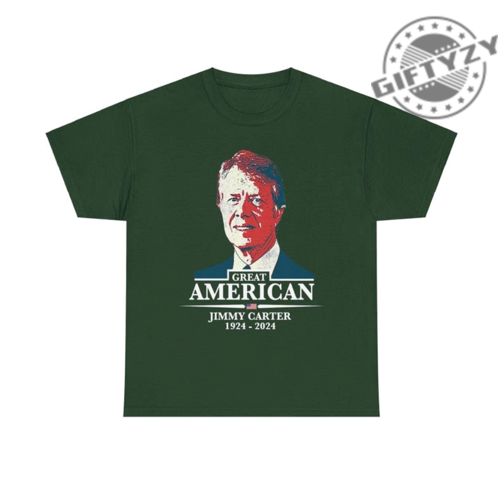 Jimmy Carter Tribute Shirt Great American Tshirt President Carter Unisex Tee