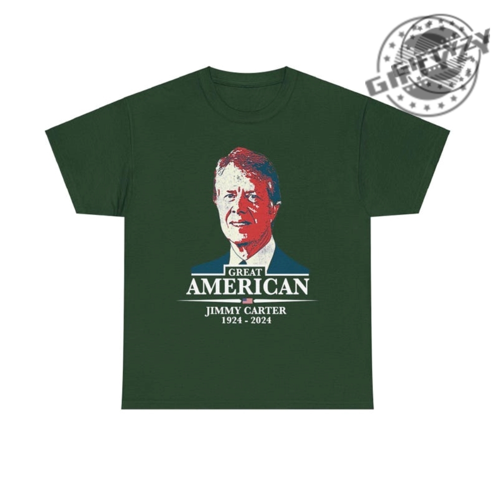 Jimmy Carter Tribute Shirt Great American Tshirt President Carter Tee