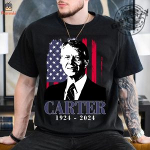 Rip Jimmy Carter Shirt Jimmy Carter 19242024 Sweatshirt Jimmy Carter 39Th President Tee In Loving Memory Hoodie Rip President Jimmy Carter Gift giftyzy 2