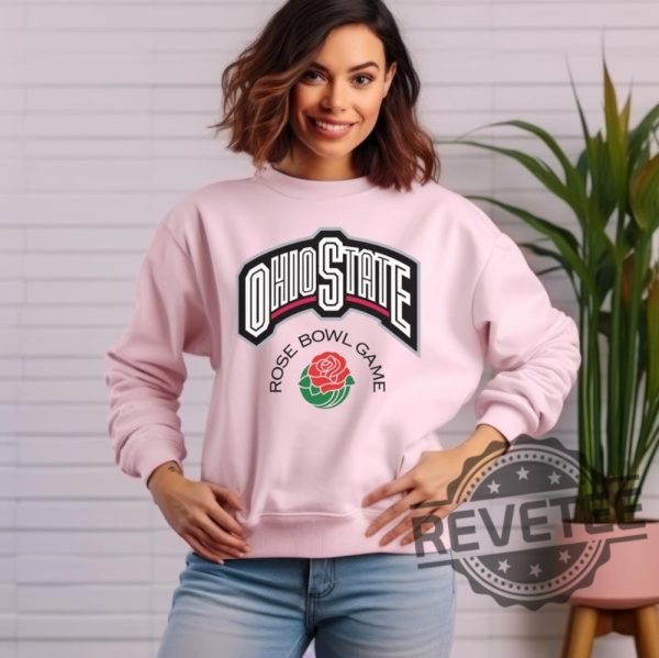 Vintage Ohio State Rose Bowl Champions Shirts Hoodie Sweatshirts Tee Gifts For Fan Ohio State Buckeyes Crewneck Pullover Sunday Game Day revetee 1 1