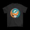 Miami Dolphins X Grateful Dead Logo Band Tshirt Hoodie Sweatshirt Tee Gift For Fan Mens Womens Nfl Sweater Pullover Hoodies Unique revetee 1