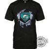 Miami Dolphins Superman Logo Dc Marvel Tshirt Nfl Jersey Superhero Avenger Gift For Fans Sweater Pullover Hoodies Unique revetee 1