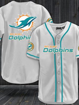 Miami Dolphins Baseball Jersey Shirts Unique Gift For Fan Mens Womens New revetee 1 1