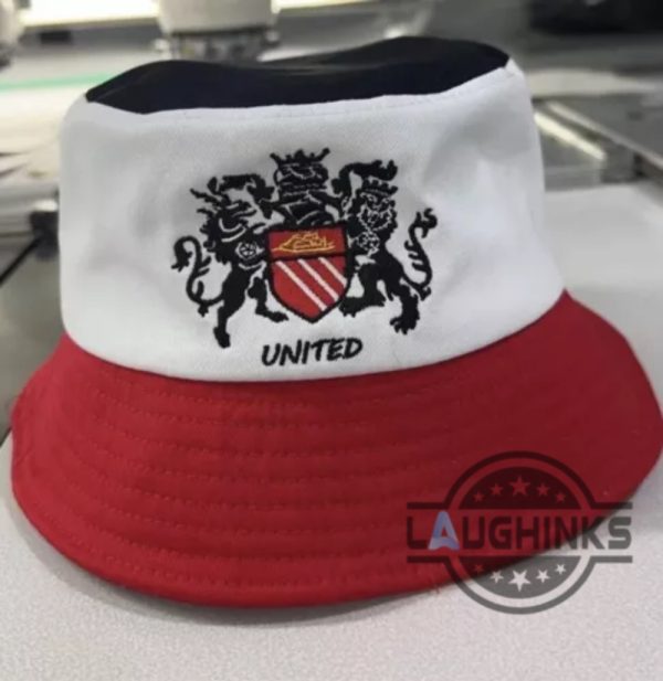 2024 fa cup winners manchester united bucket hat kobie mainoo alejandro garnacho laughinks 2