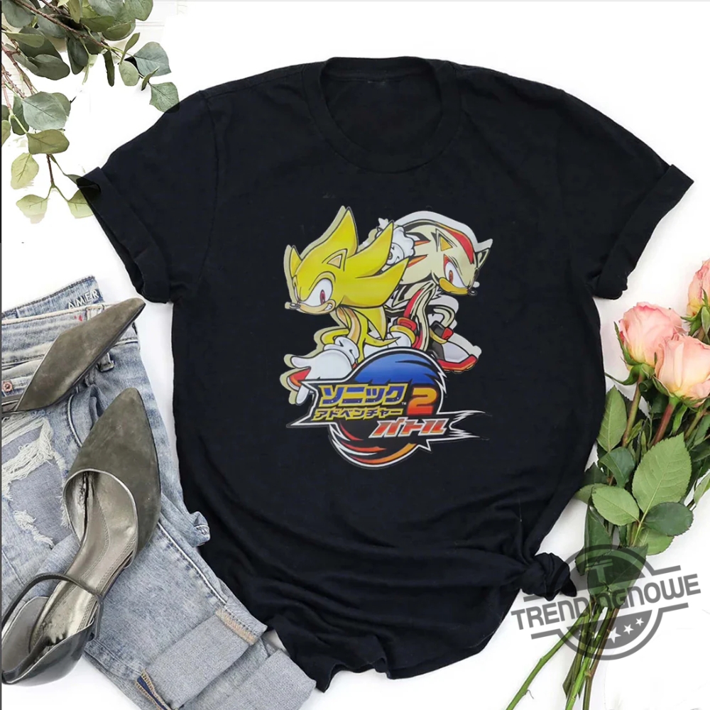 Sonic Shadow The Hedgehog Shirt - Iconic Gaming Duo Fan Apparel 7 Sonic Shadow the Hedgehog Shirt – Iconic Gaming Duo Fan Apparel