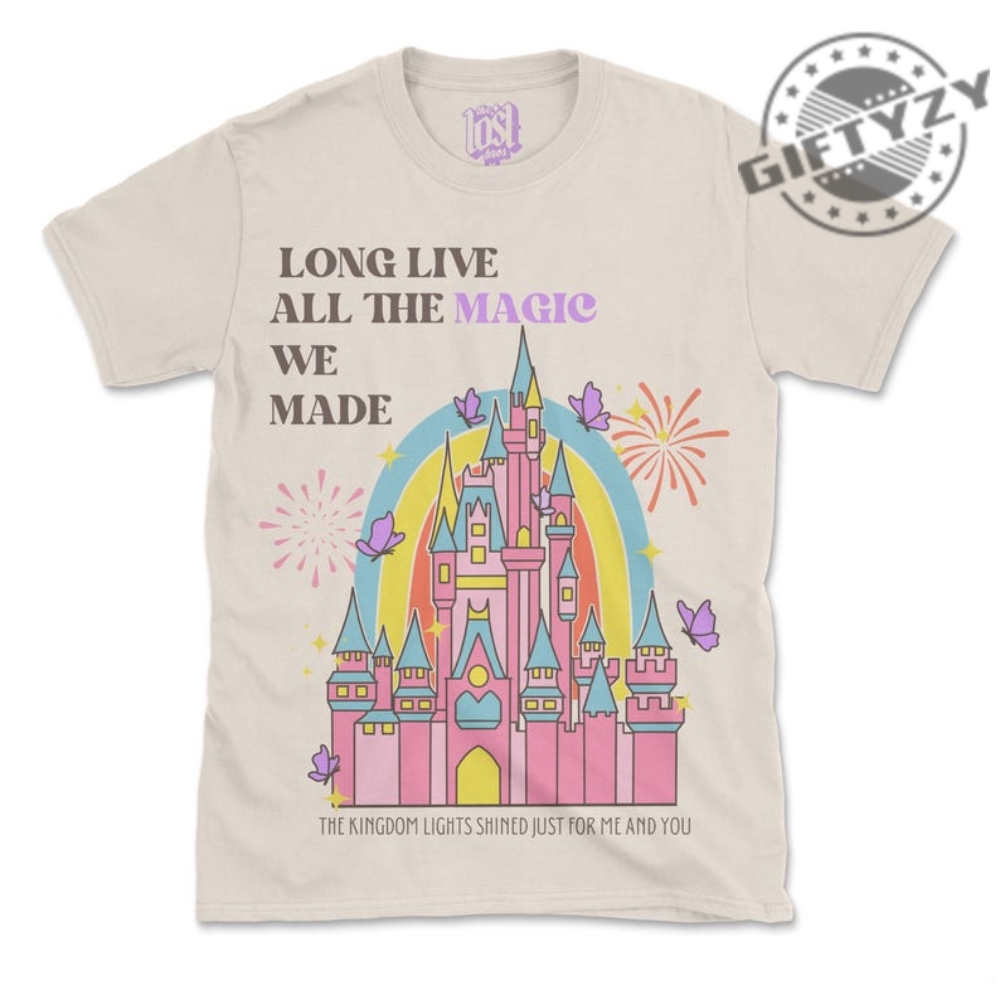 Long Live The Magic Shirt Theme Park Tshirt Wdw Inspired Sweatshirt Swiftie Design Hoodie