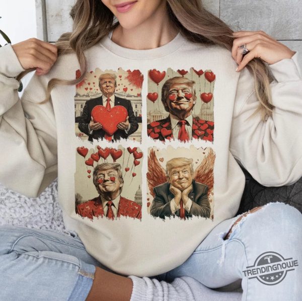 Funny Trump Valentines Shirt Hilarious Holiday Apparel For Political Fans trendingnowe 2