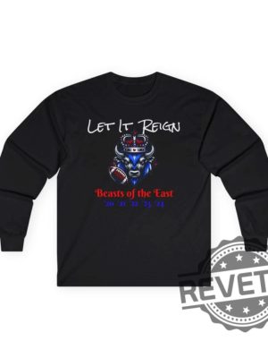 Buffalo Bills Five Time Afc East Champions Long Sleeve Tee Tshirt Hoodie Tee Gift For Football Fan Apparel Nfl Team Merch Sweater Unique revetee 1 1