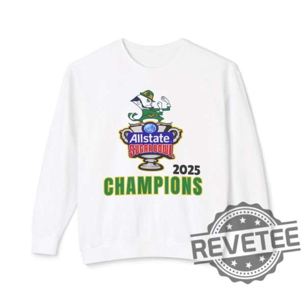 2025 Sugar Bowl Champions Sweatshirt Hoodie Tshirt Tee Gift For Fan Notre Dame Fighting Irish Champions Tee College Football Gifts Unique revetee 1