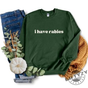 I Have Rabies Funny Shirt Unhinged Meme Sweatshirt Gift For Sister Grunge Y2k Clothing Weird Dark Humor Tee Sweatshirt Gift For Friend giftyzy 7