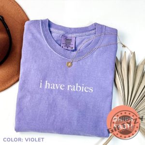 I Have Rabies Shirt Funny Humor Sweatshirt Sarcasm Tshirt Unhinged Meme Hoodie Weird Dark Humor Shirt giftyzy 4