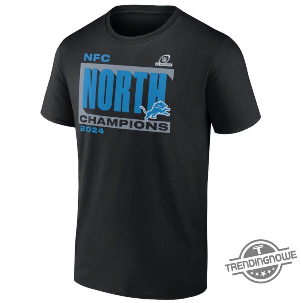 Lions Nfc North Champions Shirt Perfect Gear For Proud Detroit Fans trendingnowe 1