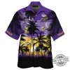 Minnesota Vikings Sunset Hawaiian Shirt Gift For Viking Fan Aloha Shirt Button Up Shirt Gameday Shirts Unique revetee 1