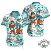 Taz And Bugs Miami Dolphins Hawaiian Shirt Gifts For Fan Nfl Gift Aloha Shirt Button Up Shirts Unique revetee 1