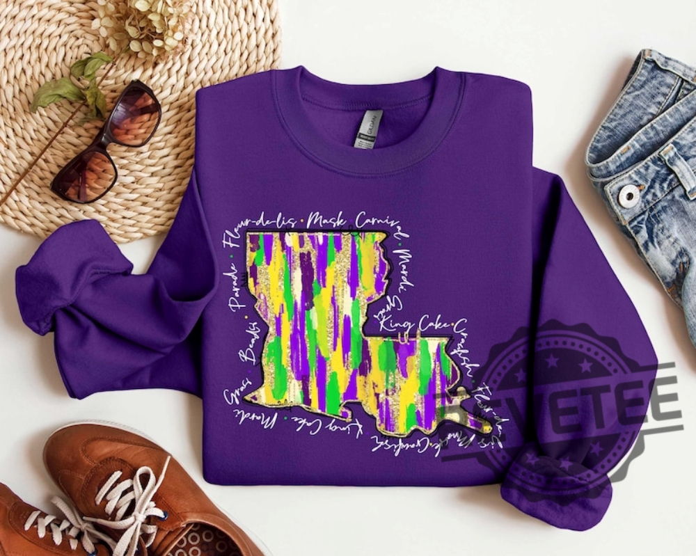 Mardi Gras In New Orleans Shirts Hoodie Sweatshirt Tee Gift For Mens Women Mardi Gras Dead Tshirt Mardi Gras Carnival Drink Sweater Unique