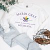 Mardi Gras In New Orleans Louisiana Sweatshirt Tshirt Hoodie Tee Gift Mardi Gras Celebrations Mardi Gras Wear Louisiana State Unique revetee 1