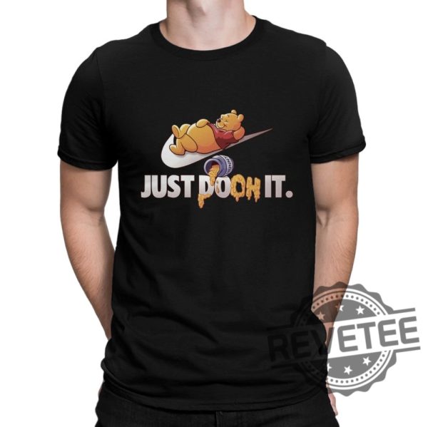 Nike Just Pooh It Funny Winnie The Pooh Tshirt Hoodie Sweatshirt Tee Gift For Him Her Mens Womens Sweater Pullover Hoodie Unique revetee 1