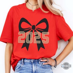 corquette bow happy new year 2024 shirt new year eve outfit