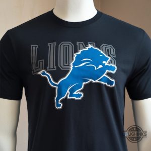 detroit lions vertical logo shirt