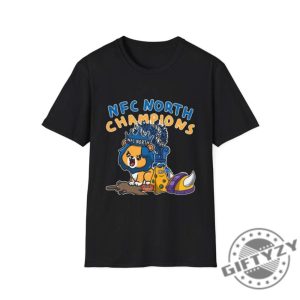 Detroit Lions Football Tshirt Nfc North Champions Gift Game Day Fans Hoodie Go Lions Sweatshirt giftyzy 4