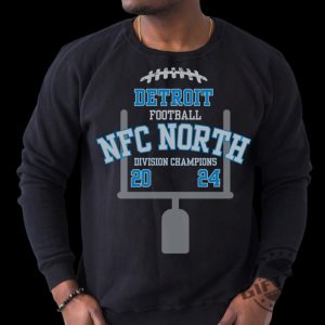 Detroit Michigan Football Nfc North Champions Gift Shirt giftyzy 1