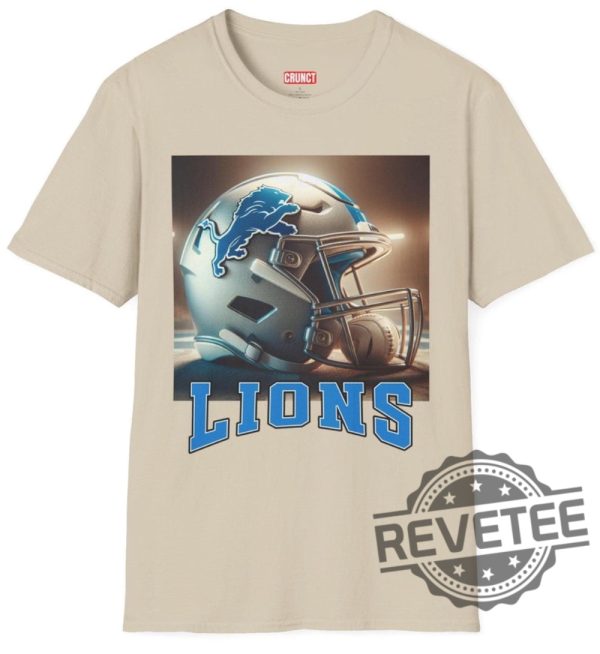 Detroit Lions Player Helmet Unisex Tshirt Hoodie Sweatshirt Tee Gift For Fan Nfl Football Game Day Crewneck Sweater Pullover Hoodie Unique revetee 1