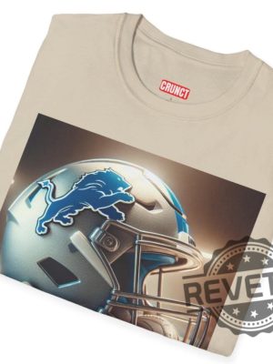 Detroit Lions Player Helmet Unisex Tshirt Hoodie Sweatshirt Tee Gift For Fan Nfl Football Game Day Crewneck Sweater Pullover Hoodie Unique revetee 1 1