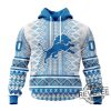 Detroit Lions Specialized Pattern Native Concepts Personalized Custom Name Unisex Tshirt Hoodie Sweatshirt Gifts For Fan Unique revetee 1