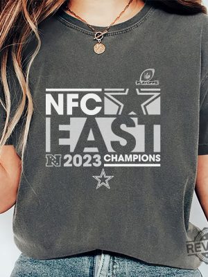 Dallas Cowboys 2023 Nfc East Division Champions Tshirt Hoodie Sweatshirt Tee Gift For Fan Unique revetee 3