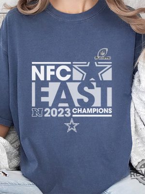 Dallas Cowboys 2023 Nfc East Division Champions Tshirt Hoodie Sweatshirt Tee Gift For Fan Unique revetee 4