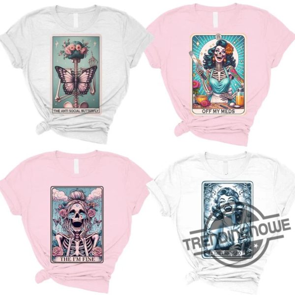 Tarot Card Mental Health Shirt trendingnowe 1