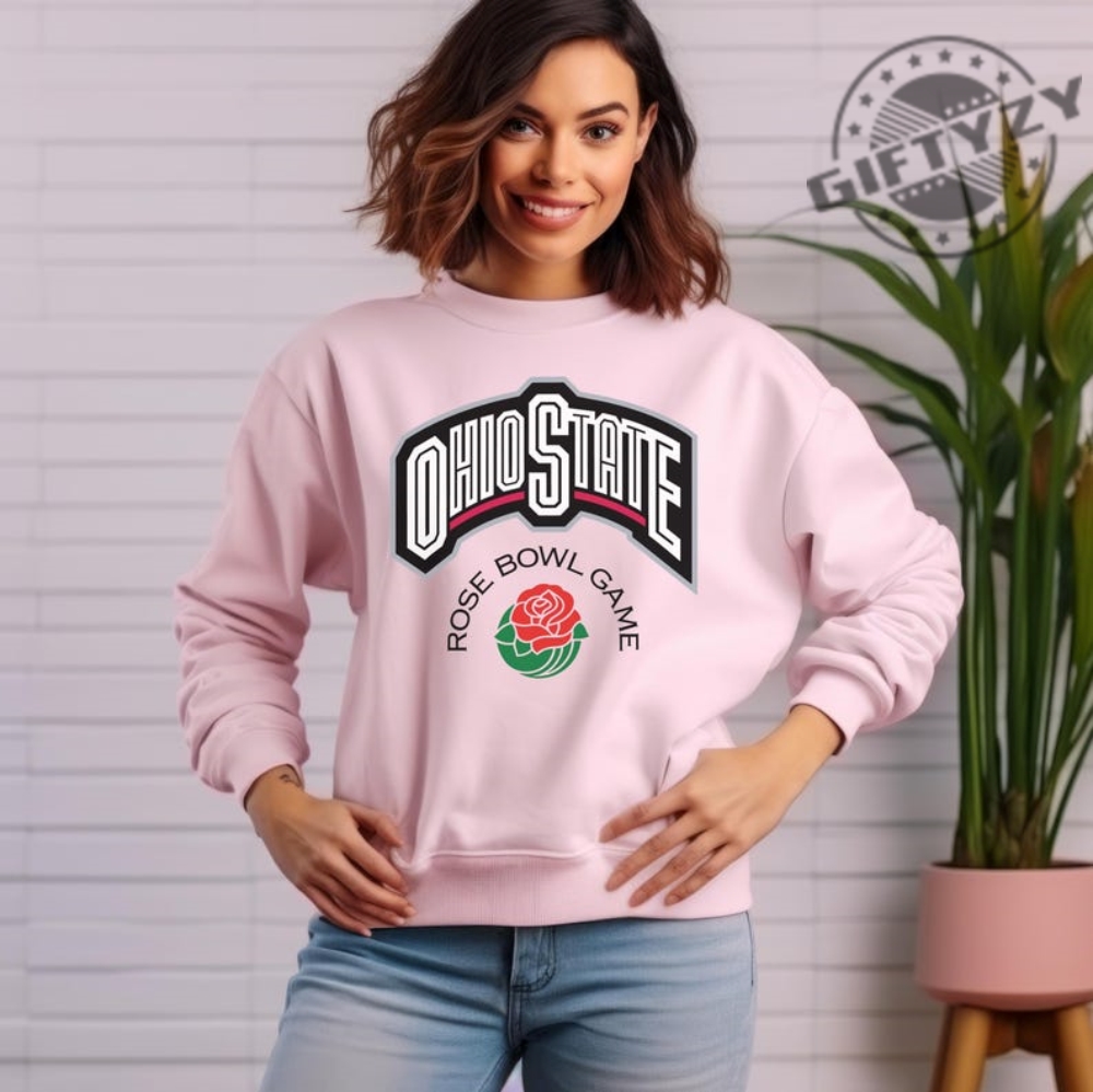 Vintage Ohio State Rose Bowl Champions Shirt Ohio State Football Crewneck Sweatshirt Sunday Game Day Tshirt Ohio State Football Fan Tee