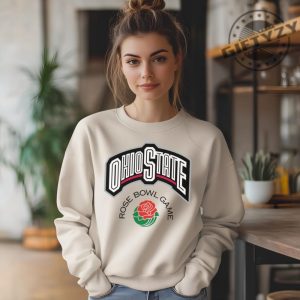 Vintage Ohio State Rose Bowl Champions Shirt Ohio State Football Crewneck Sweatshirt Sunday Game Day Tshirt Ohio State Football Fan Tee giftyzy 2