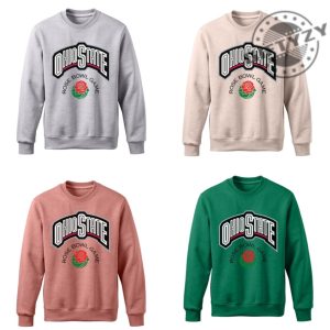 Vintage Ohio State Rose Bowl Champions Shirt Ohio State Football Crewneck Sweatshirt Sunday Game Day Tshirt Ohio State Football Fan Tee giftyzy 4