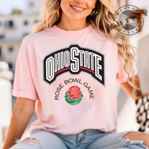 Vintage Ohio State Rose Bowl Champions Shirt Ohio State Football Crewneck Sweatshirt Sunday Game Day Tshirt Ohio State Football Fan Tee giftyzy 7