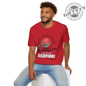 Ohio State University 2025 Rose Bowl Champions Shirt Osu Buckeyes Champs Hoodie College Football Souvenir Sweatshirt Cfb Game Day Merch Championship Tshirt giftyzy 3